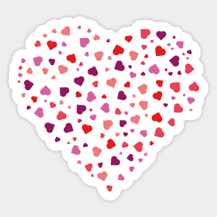 Love hearts Sticker